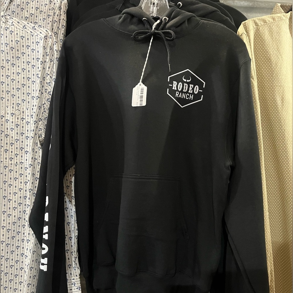 Men’s Ranch Rodeo Black Hoodie